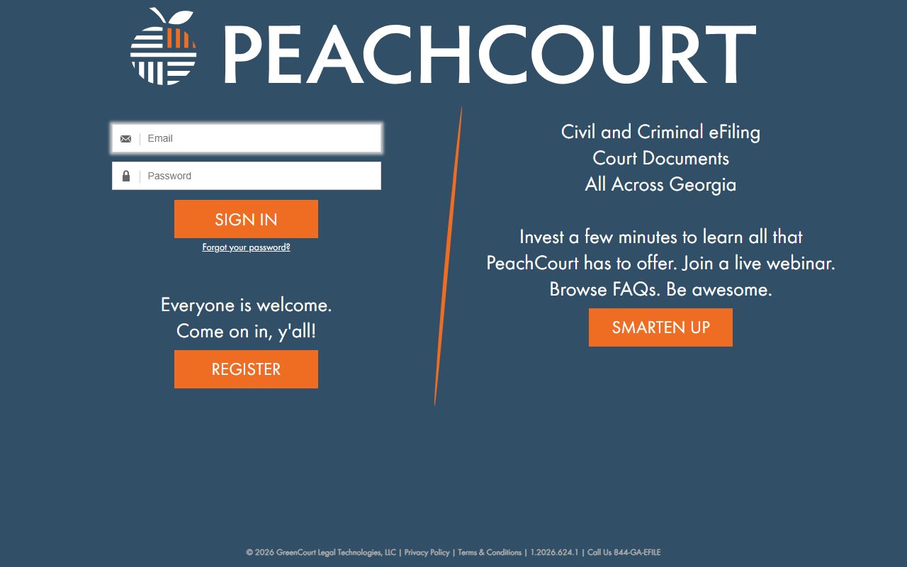 McIntosh County Clerk of Superior Court PeachCourt filing records