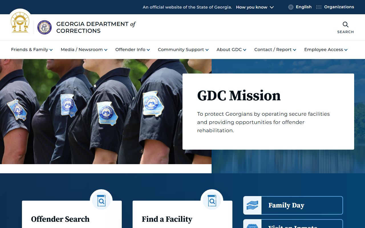McIntosh County arrest records and court charges Georgia Department of Corrections source