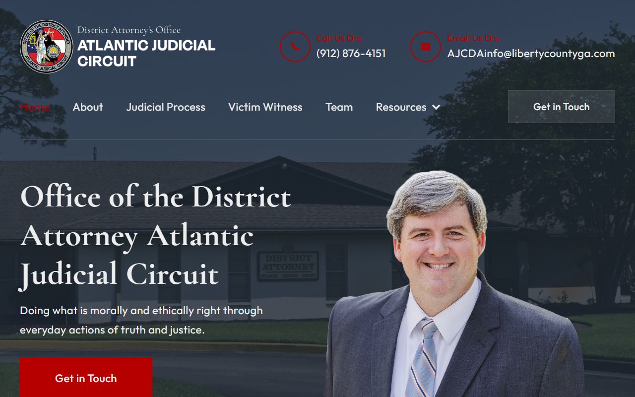 McIntosh County criminal court records Atlantic Judicial Circuit District Attorney homepage